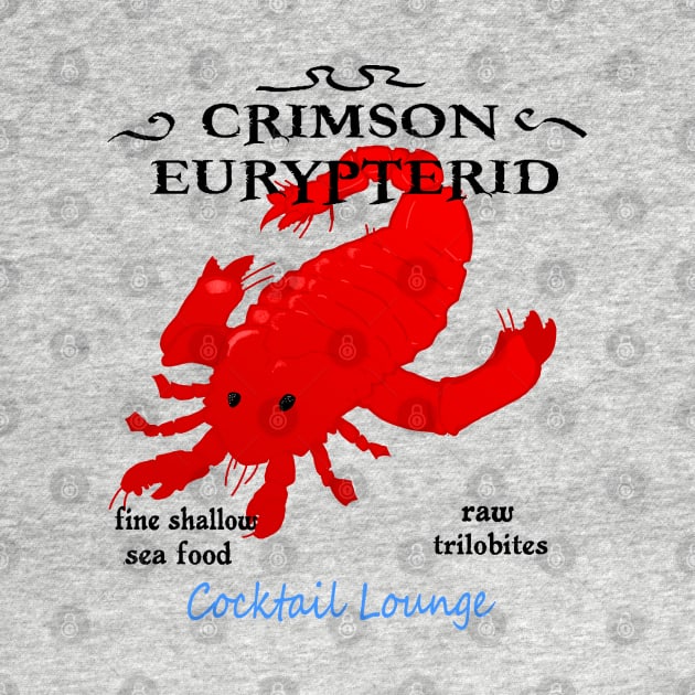 Crimson Eurypterid Resturant by ArtEnceladus